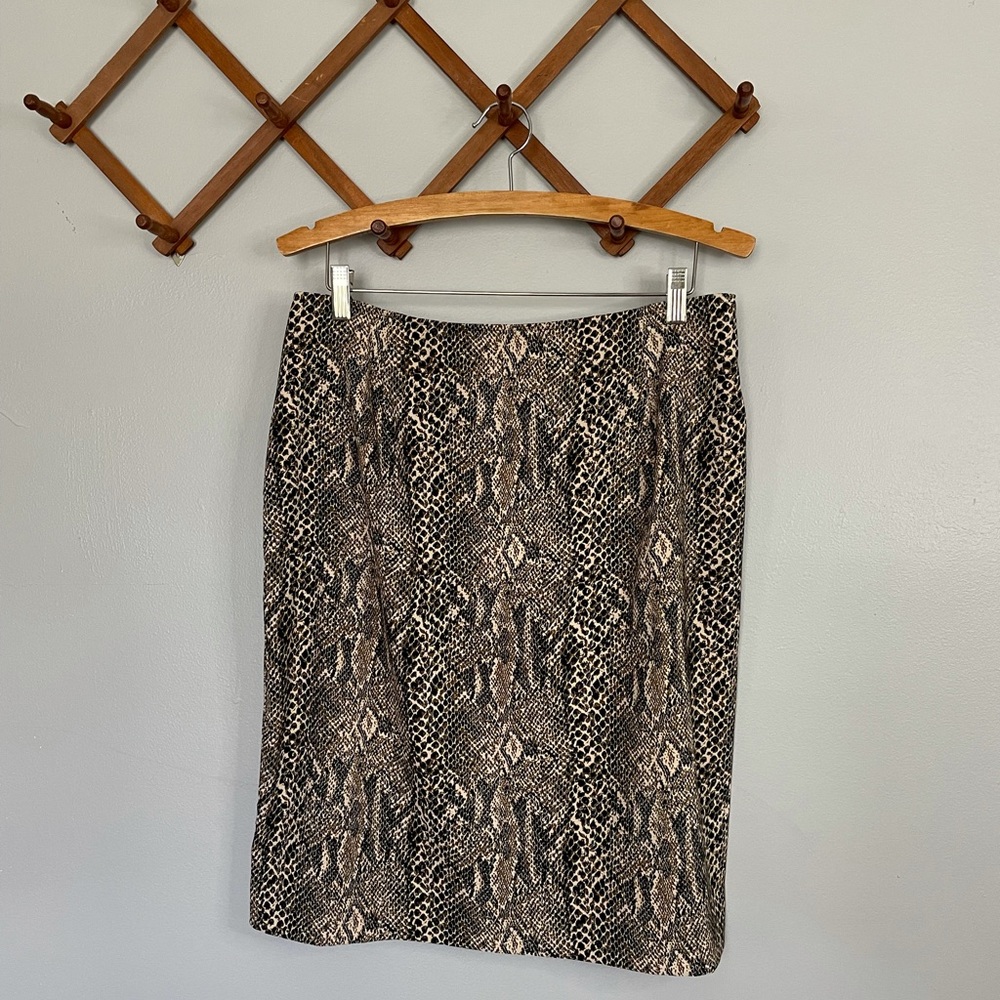 3/$25! Snake Skin Office Skirt